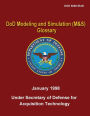 DoD Modeling and Simulation (M&S) Glossary (DoD 5000.59-M)
