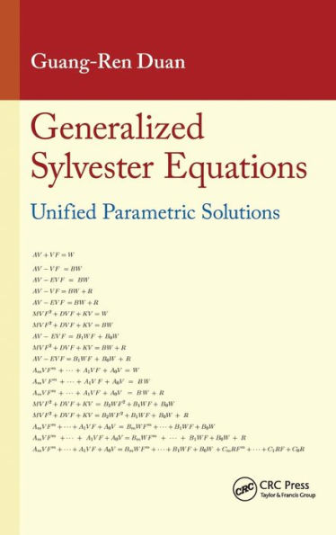 Generalized Sylvester Equations: Unified Parametric Solutions