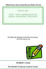 Essay 101: Win - Win Approach to Essay Writing Contest
