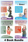Freaking Idiots Guides 4 Book Bundle Ebay Fiverr Kindle & Public Domain