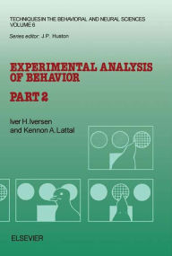 Title: Experimental Analysis of Behavior, Author: I.H. Iversen