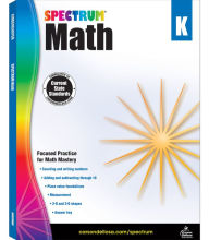 Title: Spectrum Math Workbook, Grade K, Author: Spectrum