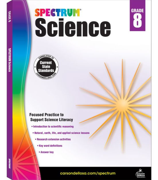 Spectrum Science, Grade 8 by Spectrum, Paperback Barnes & Noble®