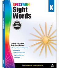 Title: Spectrum Sight Words, Grade K, Author: Spectrum