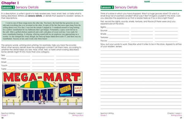 Spectrum Writing, Grade 7