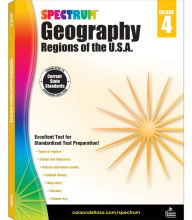 Title: Spectrum Geography, Grade 4: Regions of the U.S.A., Author: Spectrum