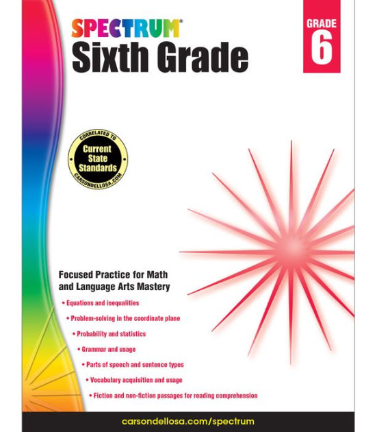 Spectrum Grade 6 By Spectrum Paperback Barnes And Noble® 9719