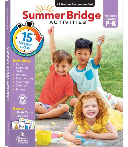 Summer Bridge Activities, Grades PK - K: Bridging Grades Prekindergarten to Kindergarten