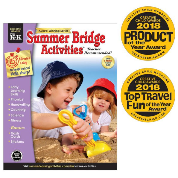 Summer Bridge Activities, Grades PK - K: Bridging Grades Prekindergarten to Kindergarten