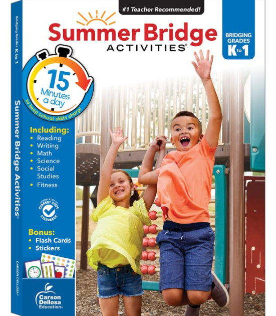 Summer Bridge Activities Grades K 1 Bridging Grades Kindergarten To First By Summer Bridge Activities Paperback Barnes Noble