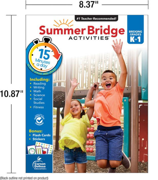 Summer Bridge Activities, Grades K - 1: Bridging Grades Kindergarten to First