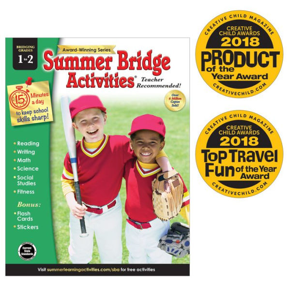 Summer Bridge Activities, Grades 1 - 2: Bridging Grades First to Second