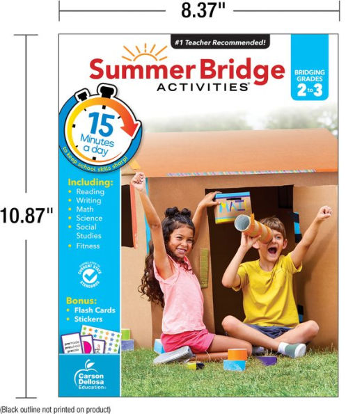 Summer Bridge Activities, Grades 2 - 3: Bridging Grades Second to Third