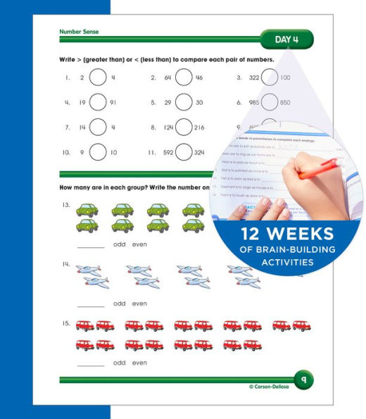 Summer Bridge Activities, Grades 2 - 3: Bridging Grades Second to Third