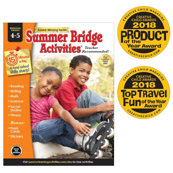 Summer Bridge Activities, Grades 4 - 5: Bridging Grades Fourth to Fifth