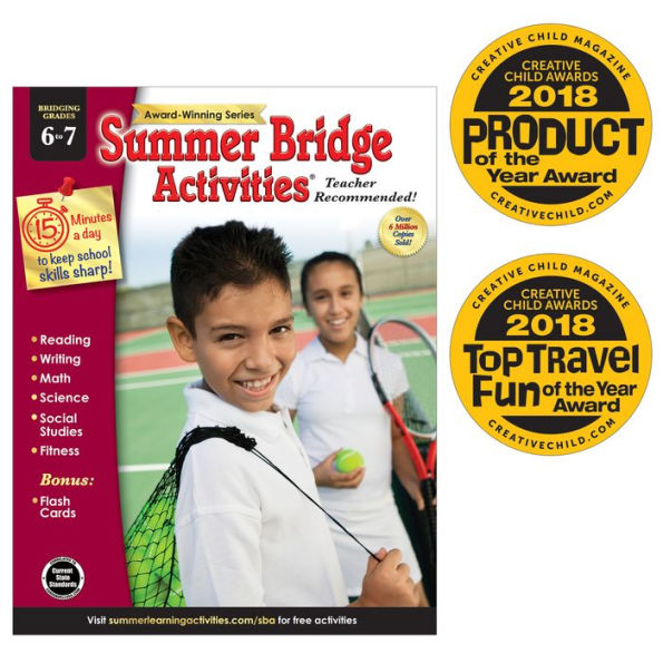 Summer Bridge Activities, Grades 6 - 7: Bridging Grades Sixth to Seventh