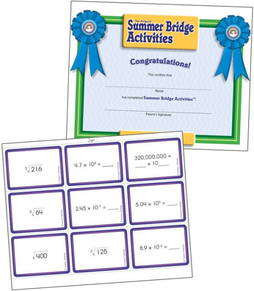 Summer Bridge Activities, Grades 7 - 8: Bridging Grades Seventh to Eighth