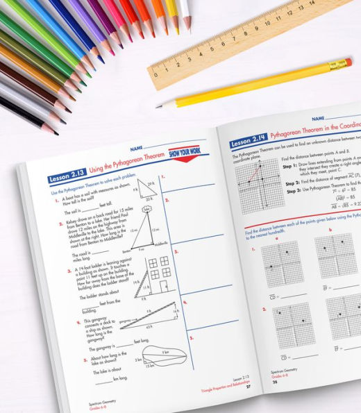 Spectrum Geometry, Grades 6-8