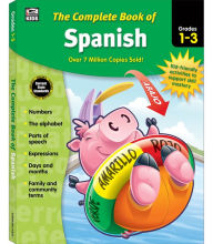 Title: The Complete Book of Spanish, Grades 1 - 3, Author: Thinking Kids