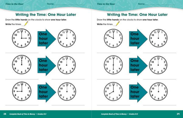 The Complete Book of Time & Money, Grades K - 3