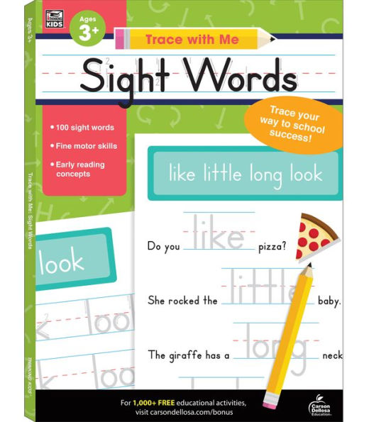 Trace with Me Sight Words