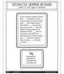 Alternative view 3 of I'm Lovin' Lit Interactive Grammar Notebook, Grades 4 - 8