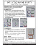 Alternative view 4 of I'm Lovin' Lit Interactive Grammar Notebook, Grades 4 - 8