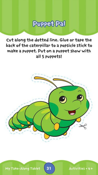 My Take-Along Tablet Sunny Day Activities, Ages 4 - 5
