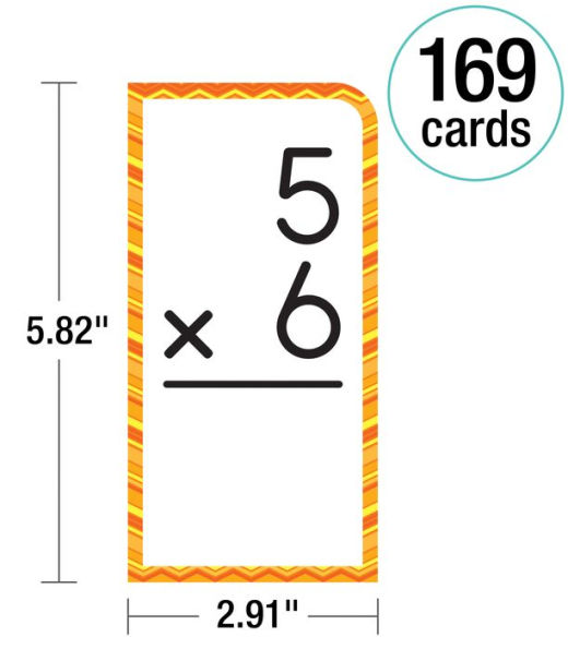 Multiplication All Facts through 12 Flash Cards