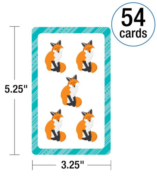 Numbers 0-25 Flash Cards: 54 Flash Cards