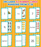 Alternative view 17 of Numbers 0-25 Flash Cards: 54 Flash Cards
