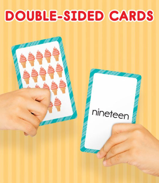 Numbers 0-25 Flash Cards: 54 Flash Cards