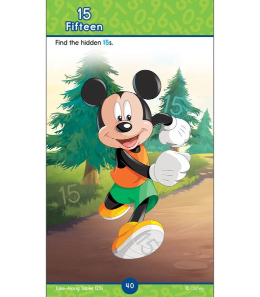 My Take-Along Tablet Disney/Pixar 123s with Mickey and Friends