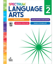 Title: Spectrum Language Arts Workbook, Grade 2, Author: Spectrum