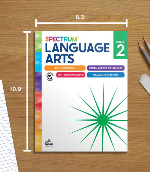 Spectrum Language Arts Workbook, Grade 2