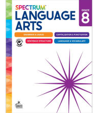 Title: Spectrum Language Arts Workbook, Grade 8, Author: Schwab