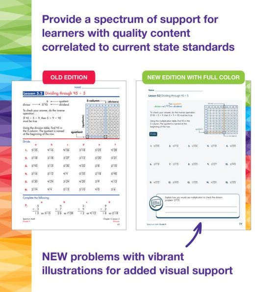 Spectrum Math Workbook, Grade 4