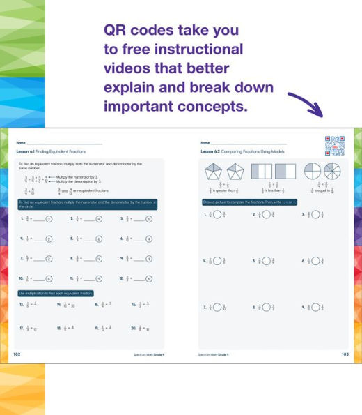 Spectrum Math Workbook, Grade 4