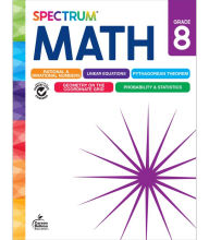 Title: Spectrum Math Workbook, Grade 8, Author: Spectrum