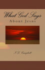 What God Says About Jesus