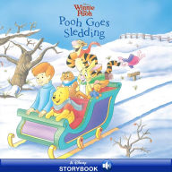 Title: Winnie the Pooh: Pooh Goes Sledding: A Disney Read-Along, Author: Disney Books
