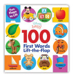 Alternative view 1 of 100 First Words Lift-the-Flap (Disney Baby)