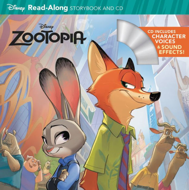 Zootopia ReadAlong Storybook & CD by Disney Book Group, Disney