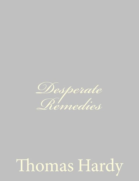 Desperate Remedies