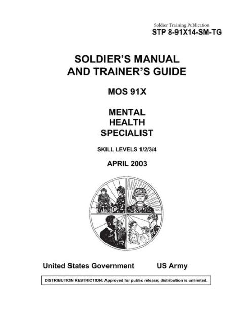 Soldier Training Publication Stp 8-91x14-sm-tg Soldier's Manual And 