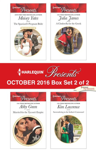 Harlequin Presents October 2016 - Box Set 2 of 2: An Anthology