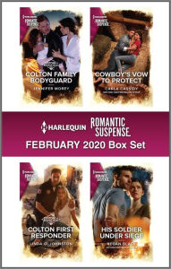 Ebooks free download for mobile Harlequin Romantic Suspense February 2020 Box Set by Jennifer Morey, Linda O. Johnston, Laura Cassidy, Regan Black