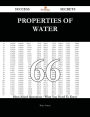 Properties of water 66 Success Secrets - 66 Most Asked Questions On Properties of water - What You Need To Know