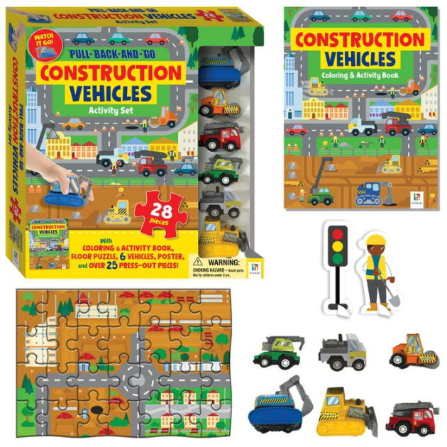 Construction Vehicles - The Kids' Picture Show Jigsaw Puzzle for