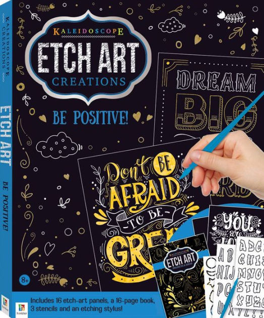 Etch Art Creations Kit Be Positive! by Hinkler, Other Format Barnes